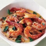 Spanish Baked Prawns